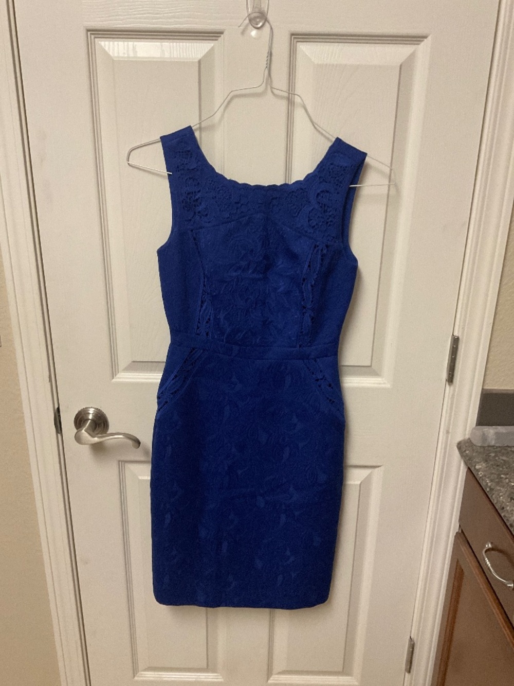 EUC. Stunning royal blue Antonio Melani dress.  Size 0.  Lined